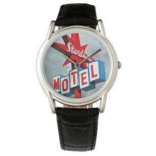 Stardust Motel-tecken Armbandsur