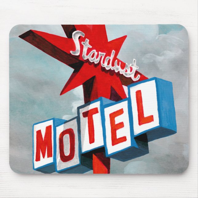 Stardust Motel-tecken Musmatta (Framsidan)