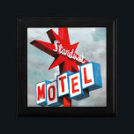 Stardust Motel-tecken Smyckeskrin<br><div class="desc">Stardust Motel Sign Artist: Naomi McCavitt</div>