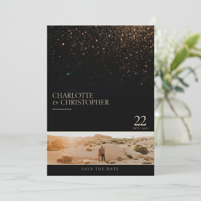 Stardust Photo Spara Datumet (Stående Fram)