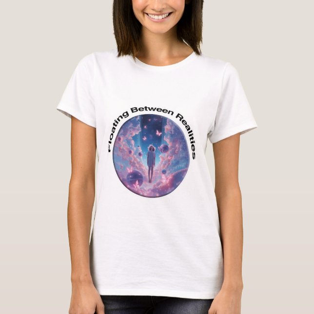 ’Stardust Reverie - Borttappad in the Nebula’ T Shirt (Framsida)