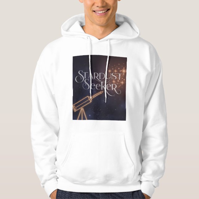 Stardust Seeker Astronomy & Space Exploration Hoodie (Framsida)