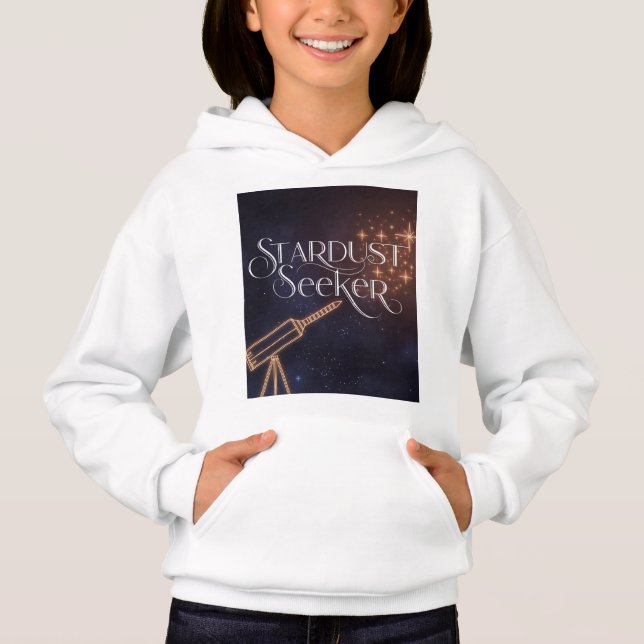 Stardust Seeker Astronomy & Space Exploration T Shirt (Framsida)