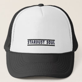 Stardust Soul Trucker Hat – Minimalist Design Keps
