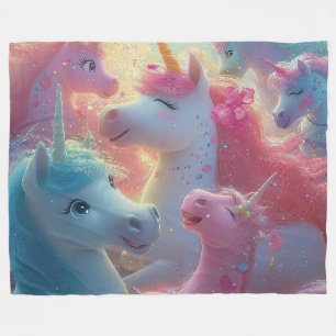 Stardust Unicorn Gala Fleecefilt