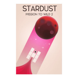 Stardust-uppdrag till kometen Wild 2 Fototryck