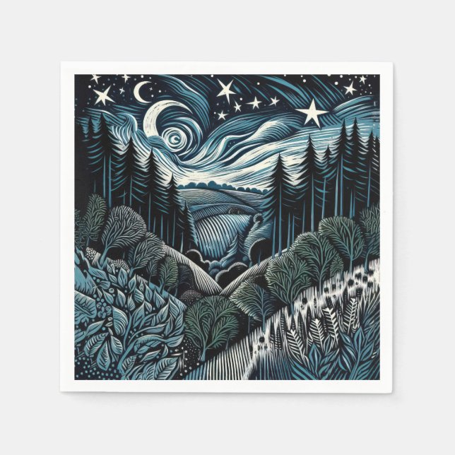 Starfall Pappersservett (Framsidan)