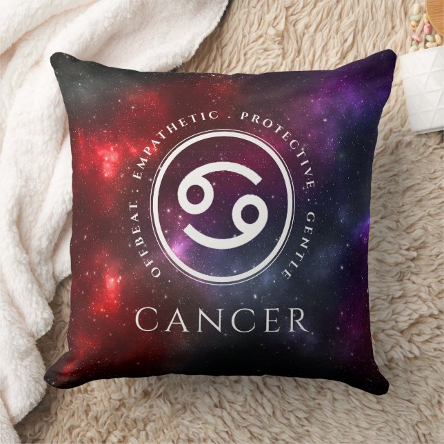 Starfield Cancer Crab Western Zodiac Kudde (Filt)