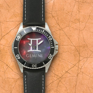 Starfield Gemini Twillingars Western Zodiac Armbandsur