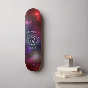 Starfield Leo Lejon Western Zodiac Mini Skateboard Bräda 18,5 Cm