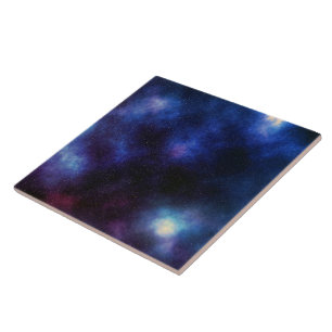 Starfield Space, Natt himlar med många stjärnor Kakelplatta