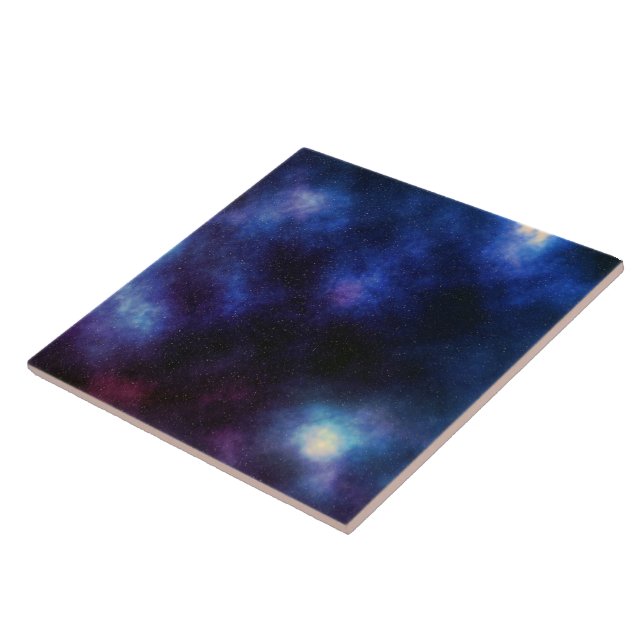 Starfield Space, Natt himlar med många stjärnor Kakelplatta (Sidan)