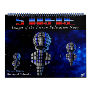 Starfire Calendar: Terran Federation Navy, 2nd Ed Kalender