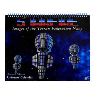 Starfire Calendar: Terran Federation Navy, 2nd Ed Kalender