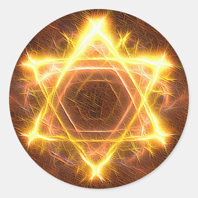 Starfire Runt Klistermärke (Framsida)