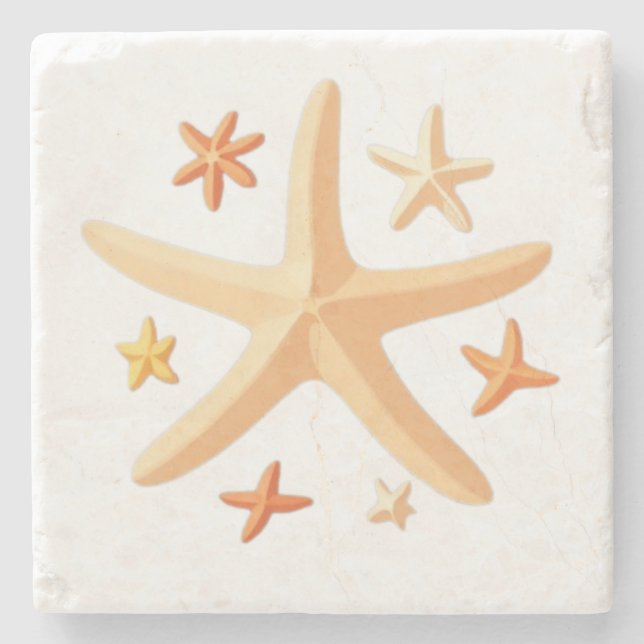 Starfish and the Small Ones Stenunderlägg (Framsidan)