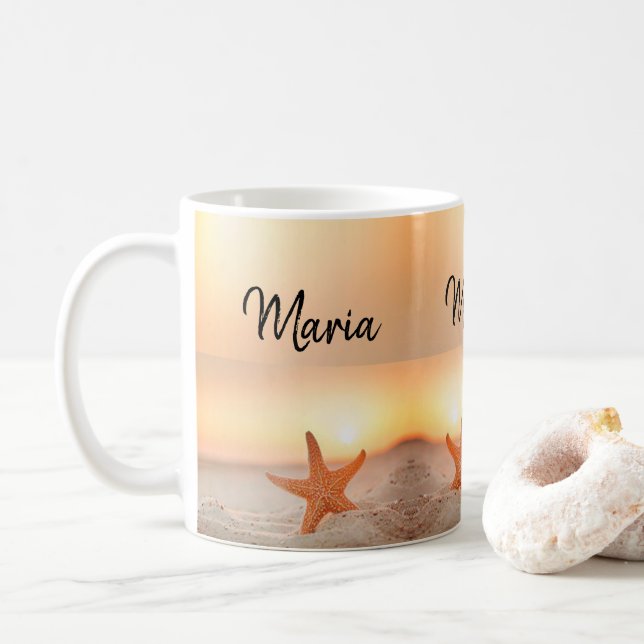 Starfish Beach Mugg (Med munk)