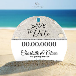 Starfish Beach Save Date Coastal Magnet