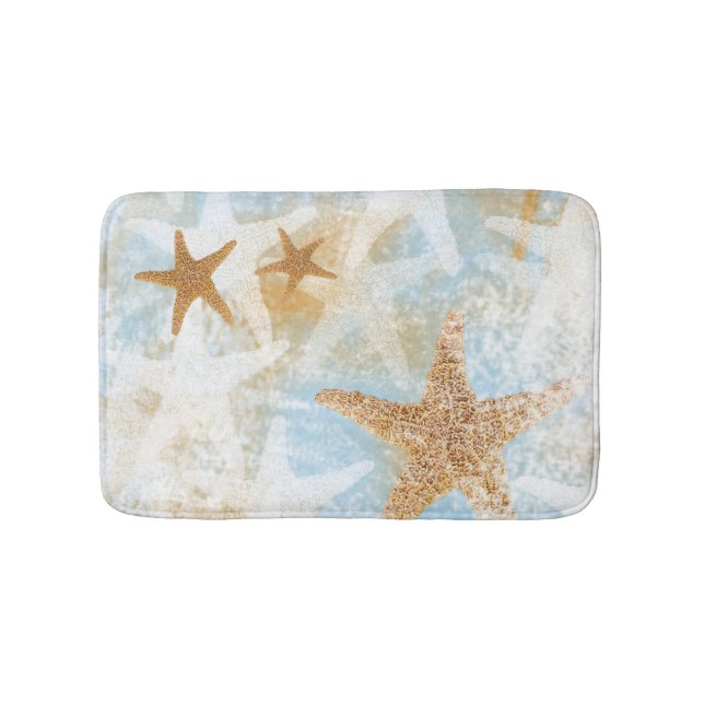 Starfish Beach Theme Coastal Badrumsmatta (Framsidan)