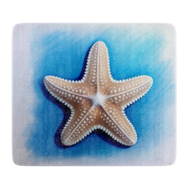 Starfish Crayon Teckning (Framsidan)