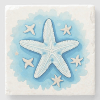 Starfish in Blue Stenunderlägg