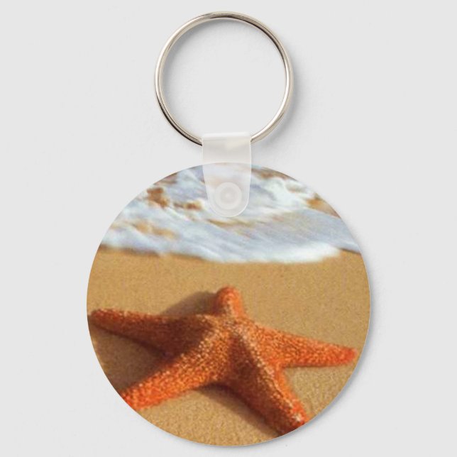 Starfish Keychain Nyckelring (Framsida)