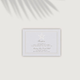 Starfish, klassat "Coastal Classification" Bröllop Tilläggskort