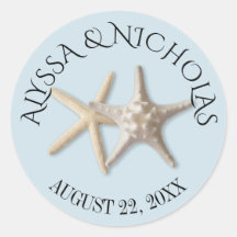 Starfish Light Blue Bröllop