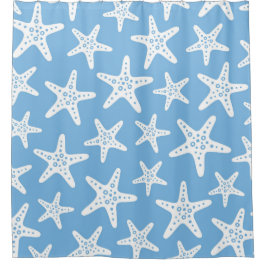 Starfish Mönster Blue