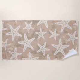 Starfish Mönster Sand Beige