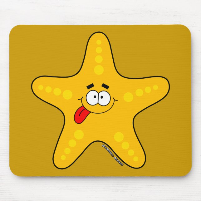 Starfish Mousepad Musmatta (Framsidan)