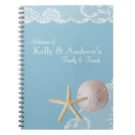 Starfish och Snöre Beach Anteckningsbok