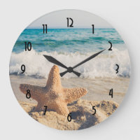 Starfish on a Sandy Beach Photographic