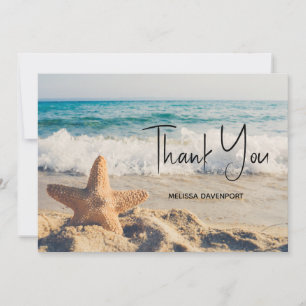 Starfish on a Sandy Beach Photographic Tack Kort