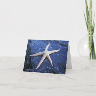 Starfish på Lava Sten Kort
