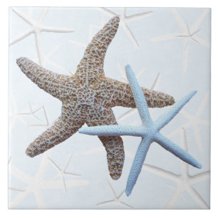 Starfish par Decorative Square Tile Kakelplatta