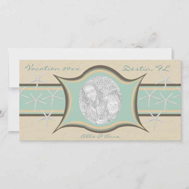 Starfish Photo Card (Framsida)