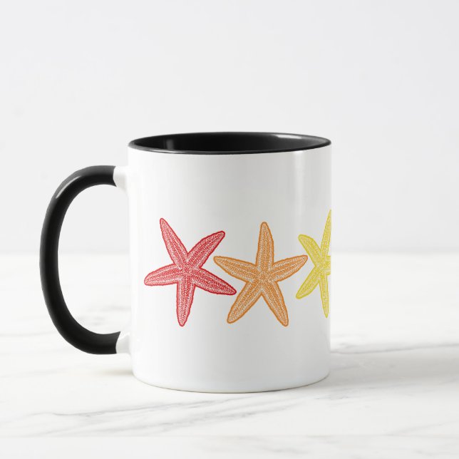 Starfish Rainbow Mugg (Vänster)