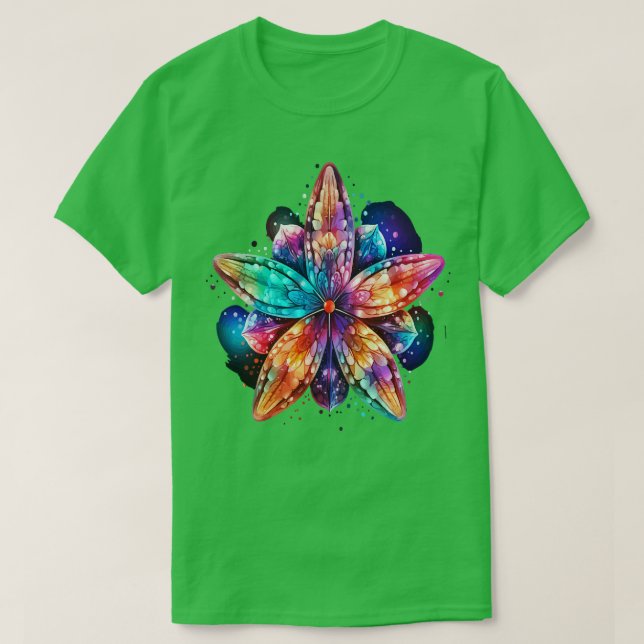 Starfish Rainbow T Shirt (Design framsida)