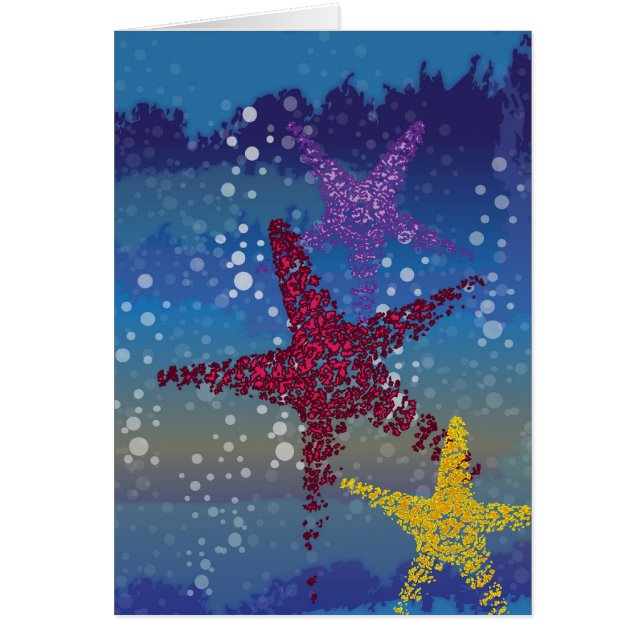 Starfish Sea Star OBS Kort (Framsidan)