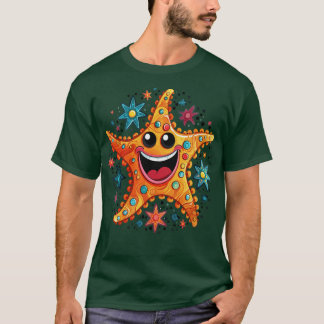 Starfish Smiling T Shirt