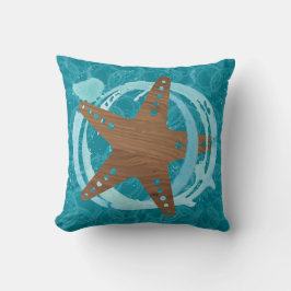 Starfish Stänk Pillow Kudde