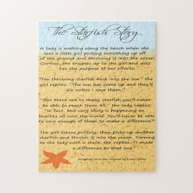 Starfish Story Pussel (Vertikal)