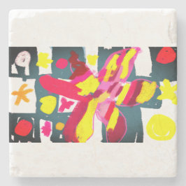 Starfish  style  stenunderlägg