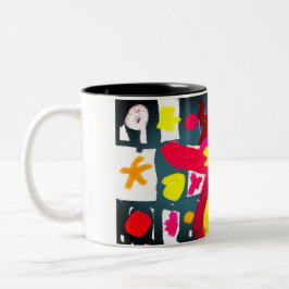 Starfish  style  Två-Tonad mugg