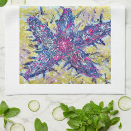 Starfish Tea Towel Kökshandduk