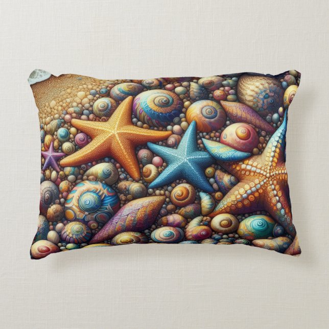 Starfish throw cushion  prydnadskudde (Framsidan)