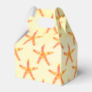 Starfish Watercolor Art Mönster Presentaskar
