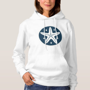 Starfish with White Stars T Shirt