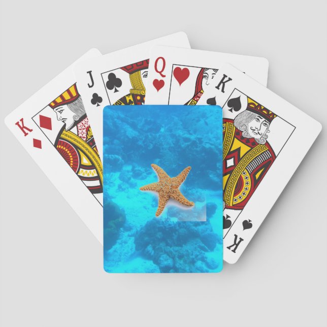 Starfisk Casinokort (Baksidan)